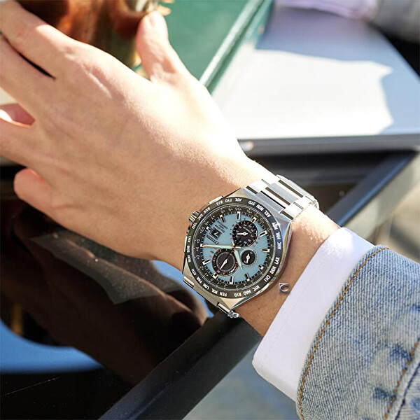 Super Titanium Radio Controlled Eco-Drive AT8238-84M