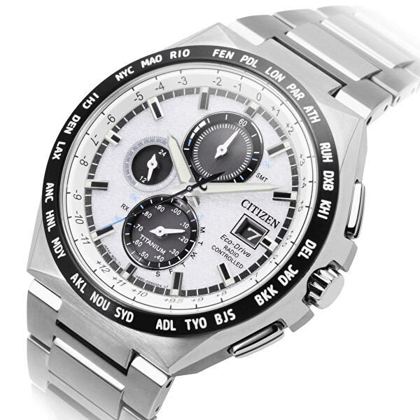 Super Titanium Radio Controlled Eco-Drive AT8238-84A