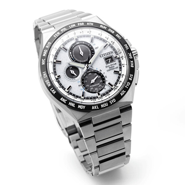 Super Titanium Radio Controlled Eco-Drive AT8238-84A