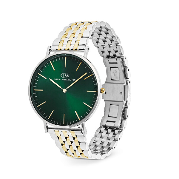 Classic 40 7-Link Emerald Two Tone G S DW00101009