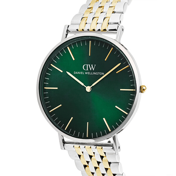 Classic 40 7-Link Emerald Two Tone G S DW00101009