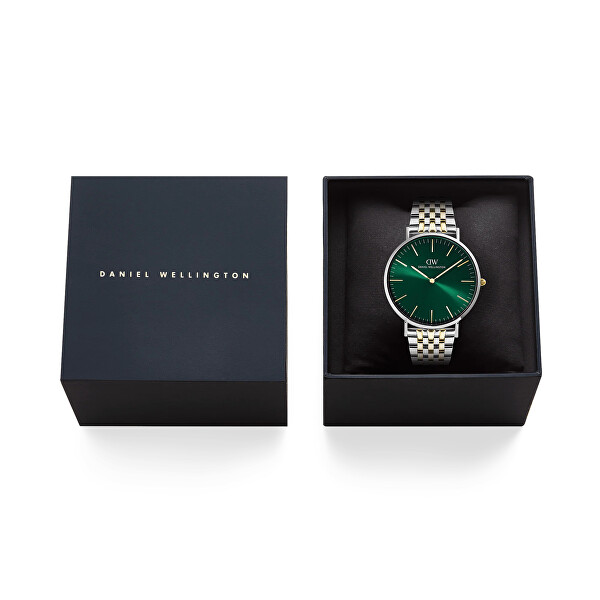 Classic 40 7-Link Emerald Two Tone G S DW00101009