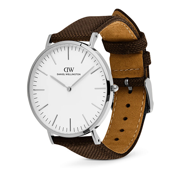 Classic 40 Brown Canvas White S DW00100941