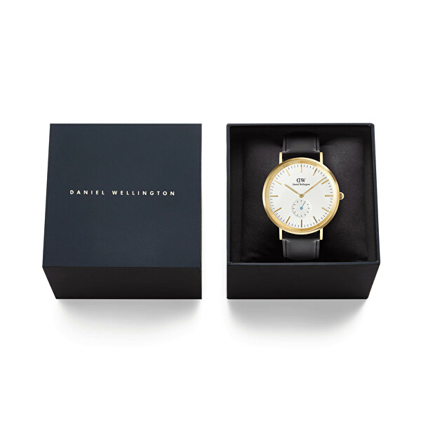 Classic 40 Multi-Eye Sheffield Off White Sunray Gold DW00100868