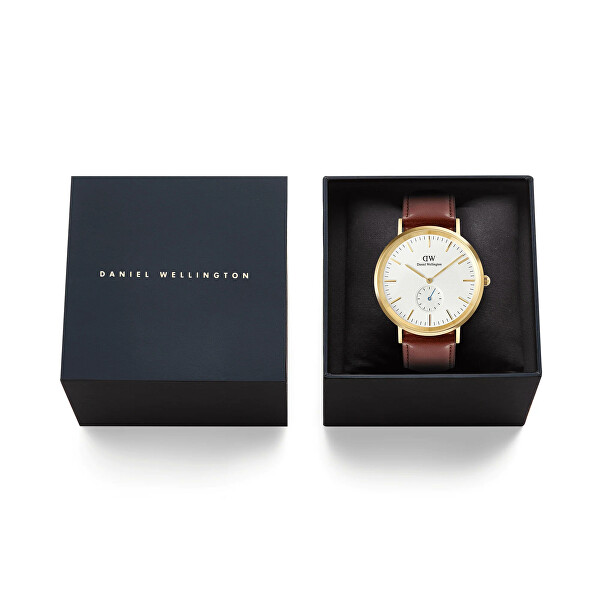 Classic 40 Multi-Eye St Mawes Off-White Sunray Gold DW00100869