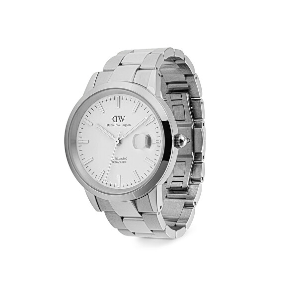Iconic Automatic 40 Link S White DW00100754