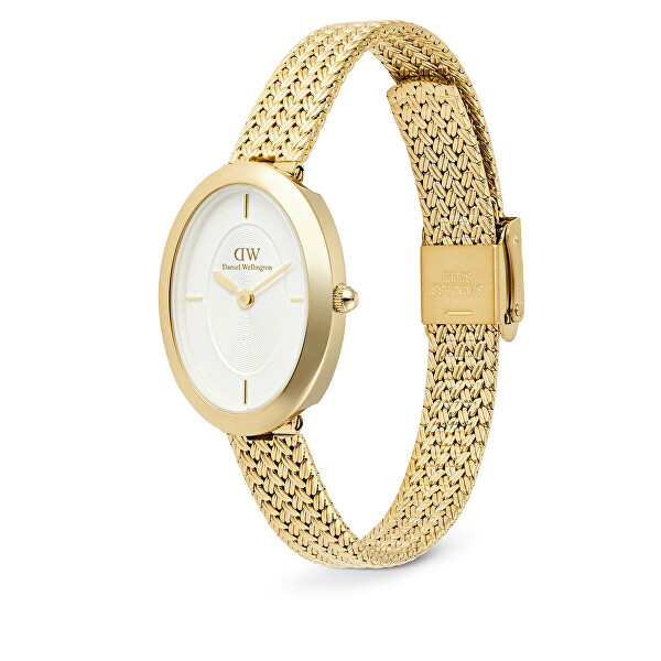 Juliette Braided Mesh White Sunray Gold DW00100882