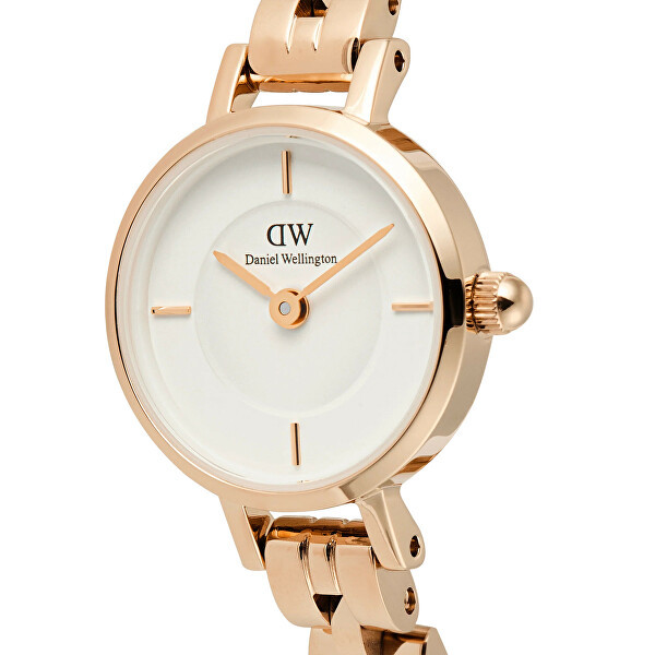 Petite Mini 19 Arch 3-Link White Rose Gold DW00100854
