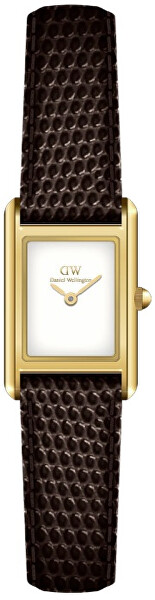 Bound Mini 17x26 Dark Brown Lizard White G DW00100904