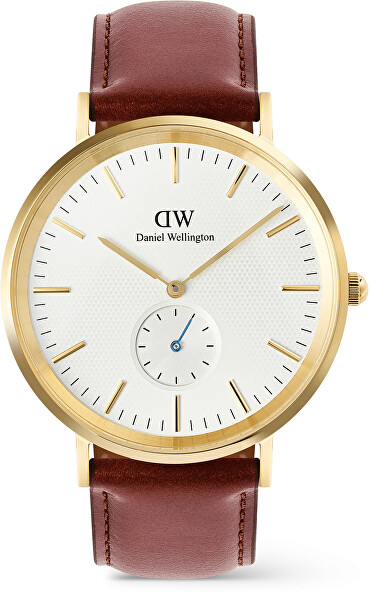 Classic 40 Multi-Eye St Mawes Off-White Sunray Gold DW00100869
