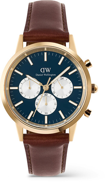 Iconic 42 Chronograph St Mawes Arctic Panda Gold DW00100875