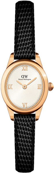 Ophelia Mini 22x25,5 Black Lizard White Guilloché RG DW00100893