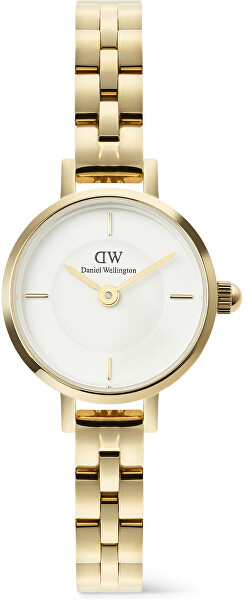 Petite Mini 19 Arch 3-Link White Gold DW00100855