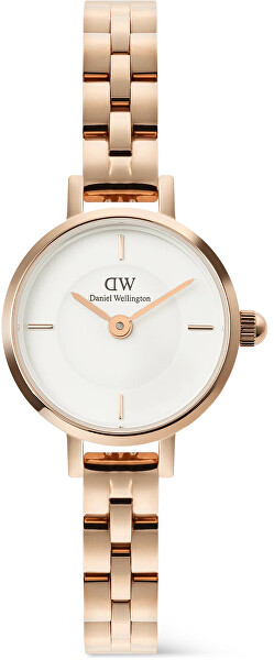 Petite Mini 19 Arch 3-Link White Rose Gold DW00100854