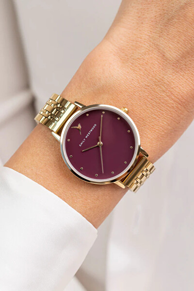 Burgundy Gold Chic EKK-5714GQ