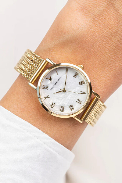 Gold Glam Mesh EKG-5914GQ
