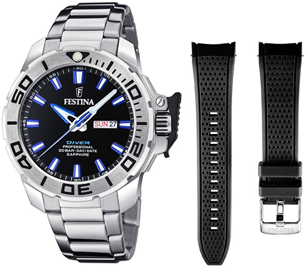 The Originals DIVER SET s náhradním řemínkem 20665/3