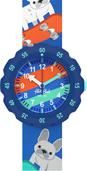 Dětské hodinky Skating Frenchie ZFPSP075