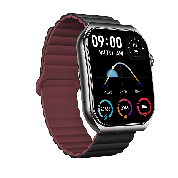 Geschenkset Smartwatch SWM-300 Tiron SMAWASWM300FOBK + Ersatzarmband