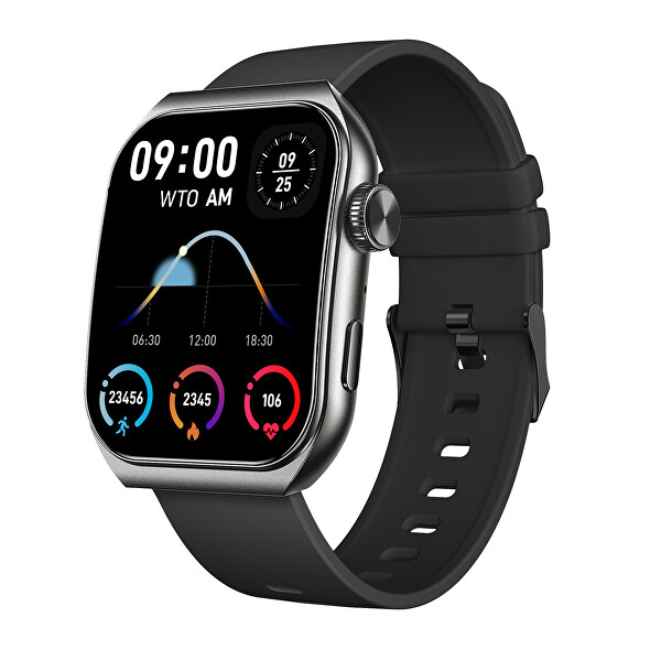 Geschenkset Smartwatch SWM-300 Tiron SMAWASWM300FOBK + Ersatzarmband