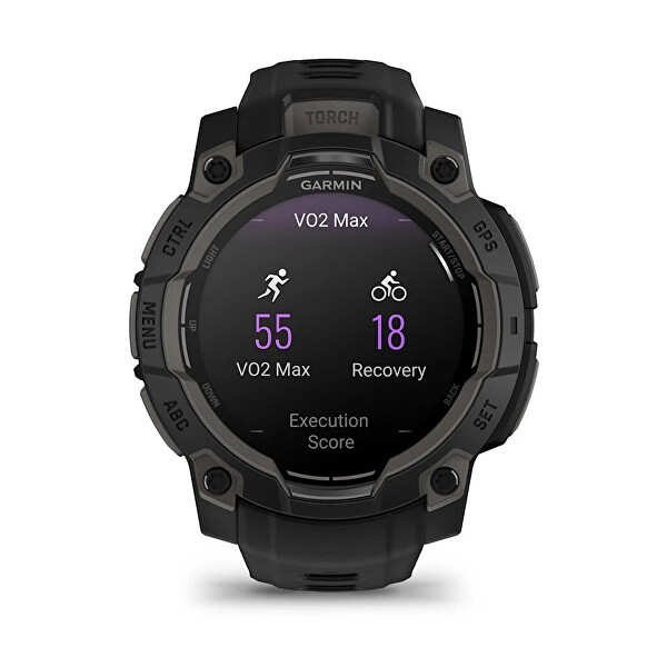 Instinct 3 AMOLED 45mm, Black 010-02936-00