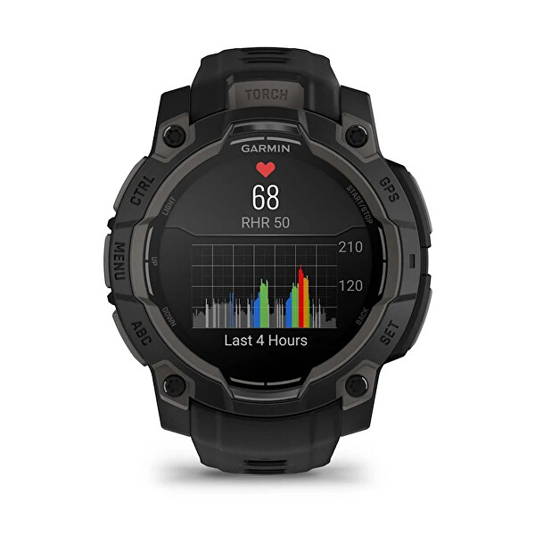 Instinct 3 AMOLED 45mm, Black 010-02936-00
