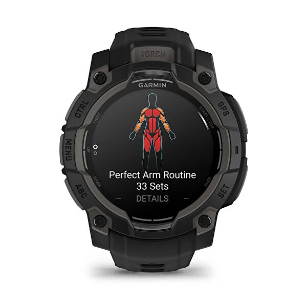 Instinct 3 AMOLED 45mm, Black 010-02936-00