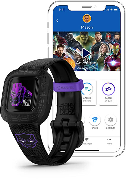 vívofit jr. 3 - Marvel Black Panther 010-02441-14