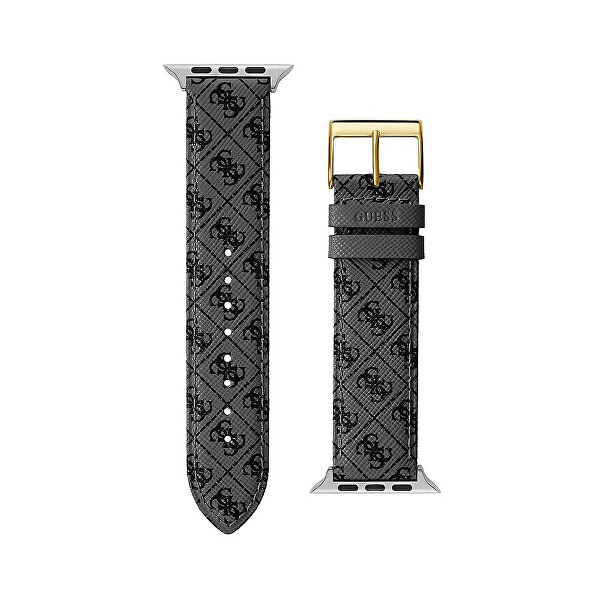 Kožený řemínek pro Apple Watch (42 - 45 mm) - Black CS3001S2