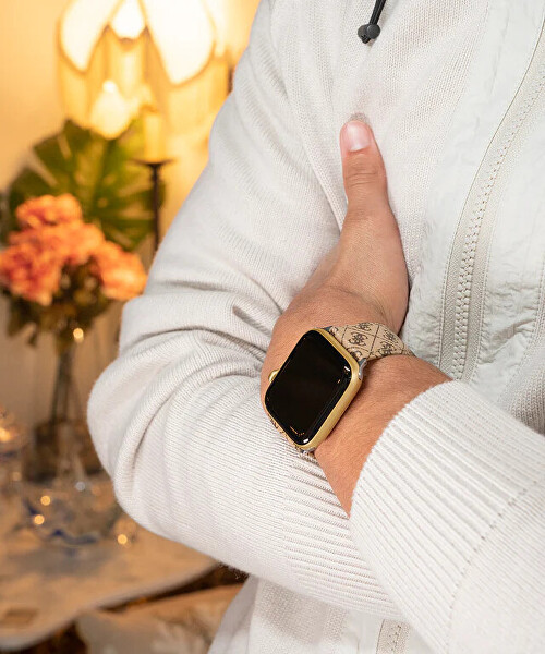 Kožený řemínek pro Apple Watch (42 - 45 mm) - Chocolate Brown CS3001S1