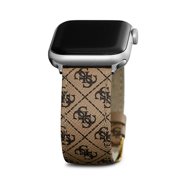 Kožený řemínek pro Apple Watch (42 - 45 mm) - Chocolate Brown CS3001S1