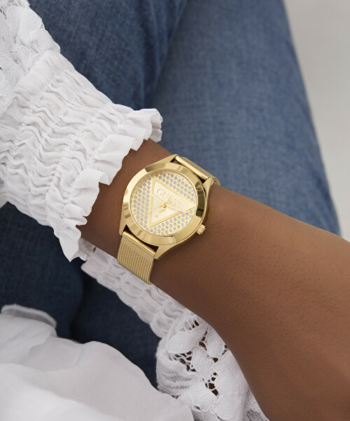 Ladies Gold Tone Analog Watch GW0835L2