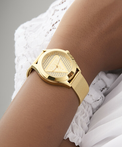 Ladies Gold Tone Analog Watch GW0835L2