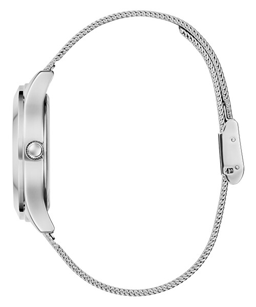 Ladies Silver Tone Analog Watch GW0835L1