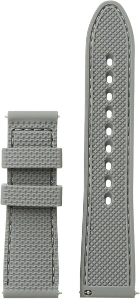 Silikonový řemínek 22 mm - Grey CS1002S12