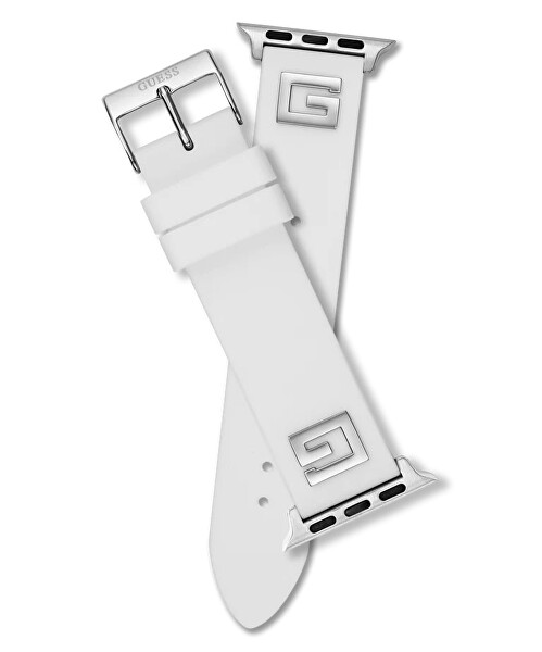 Silikonový řemínek pro Apple Watch (38 - 41 mm) - White CS2022S1