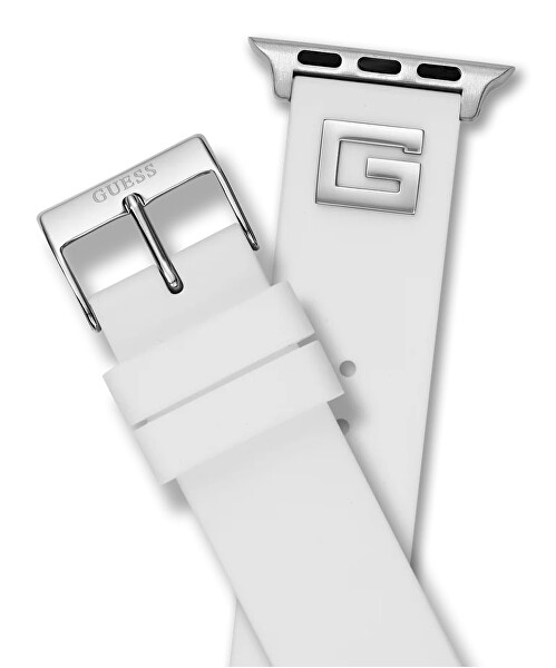 Silikonový řemínek pro Apple Watch (38 - 41 mm) - White CS2022S1
