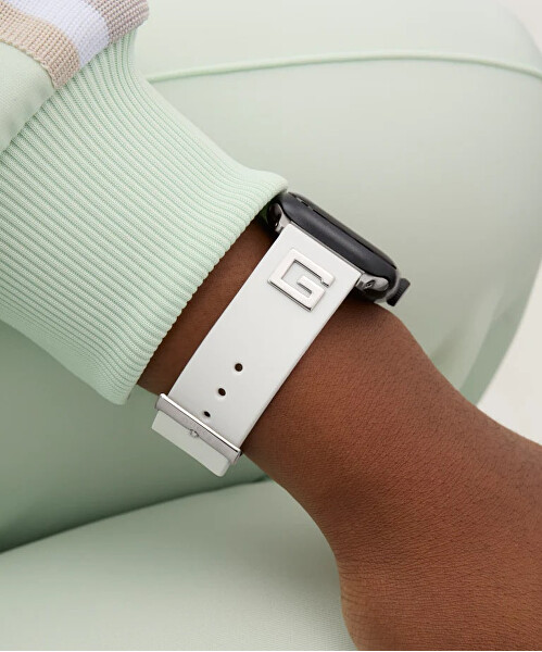 Silikonový řemínek pro Apple Watch (38 - 41 mm) - White CS2022S1