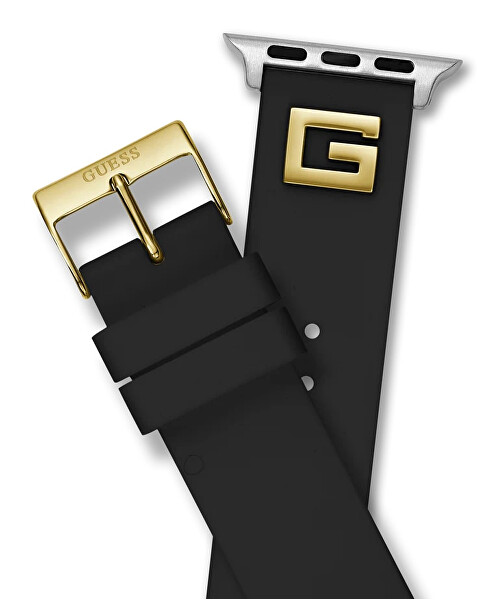 Silikonový řemínek pro Apple Watch (38 - 41 mm) - Black CS2022S2