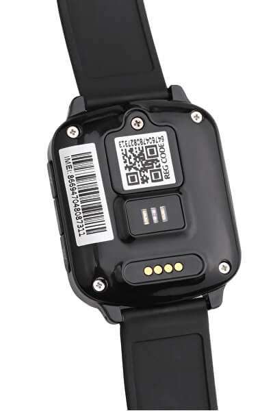 SLEVA I - Chytré dotykové volací hodinky s GPS lokátorem pro seniory - LK 706 černé