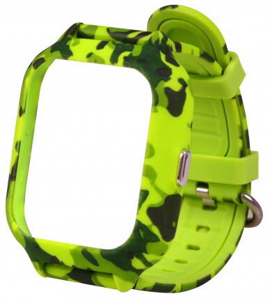 Cinturino di ricambio per l'orologio Helmer LK 710 4G verde