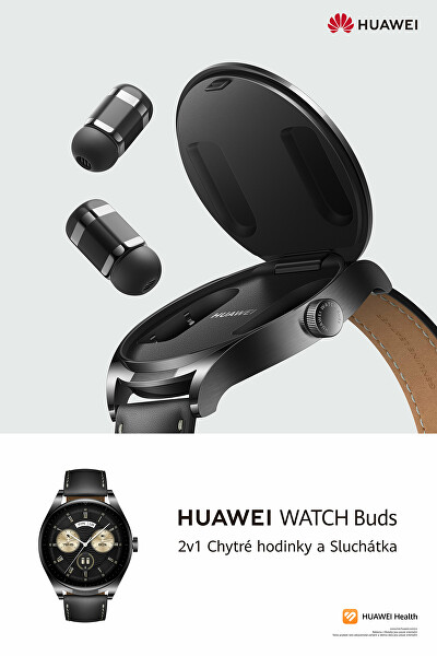 WATCH Buds - Smartwatch se sluchátky v pouzdru