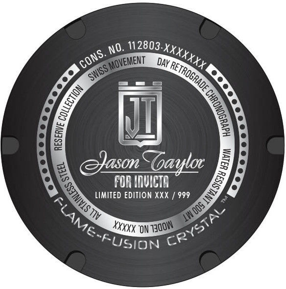 Jason Taylor Quartz Chronograph 32549 Limited Edition