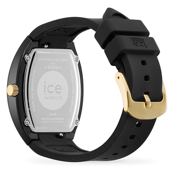 ICE Dome Black Glitter Gold 024030