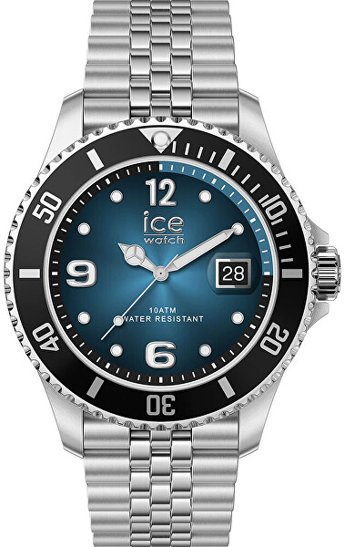 Ice Steel Ocean Blue Silver 025910