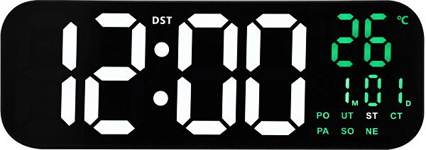 Digitální nástěnné hodiny DH9016.3