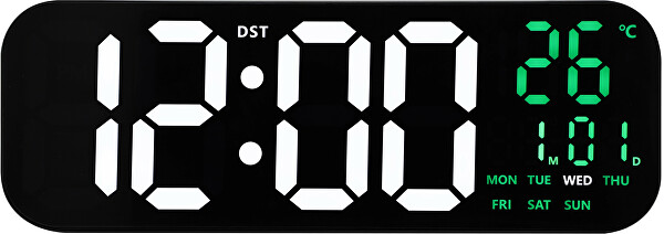 Digitální nástěnné hodiny DH9016.4