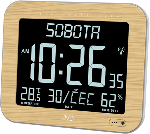Orologio digitale radiocomandato con sveglia DH9362.2