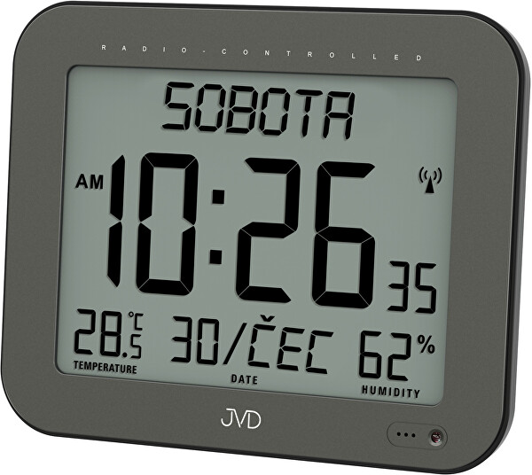 Orologio digitale radiocomandato con allarme DH9363.1