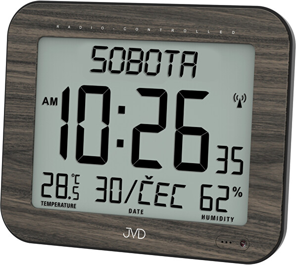 Orologio digitale radiocomandato con sveglia DH9363.2